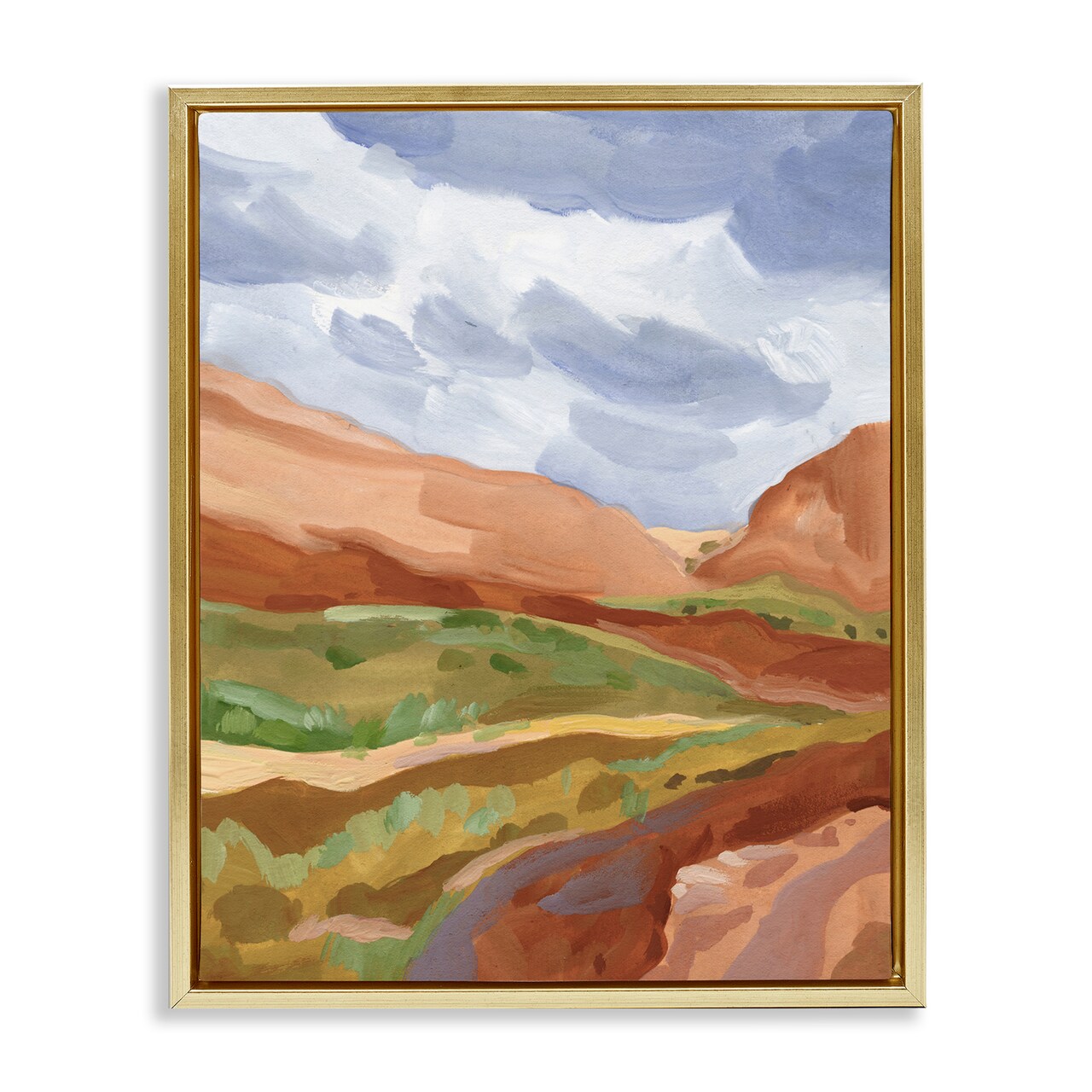 Stupell Industries Arizona Outlook Western Landscape Floating Frame By Victoria Barnes